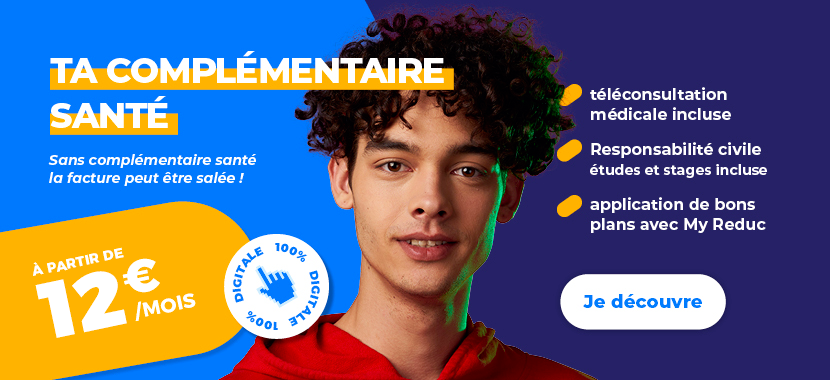 La mutuelle HEYME te couvre dès 16 ans et jusqu'à tes 35 ans.